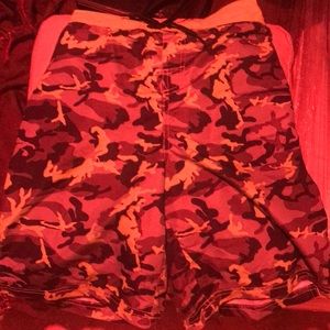 A nice grey and green baiting suit that is a large